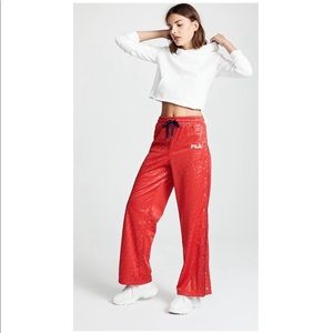 Fila Lena Flared Tear Away Pants size small Lena Flared Tear Away Pants